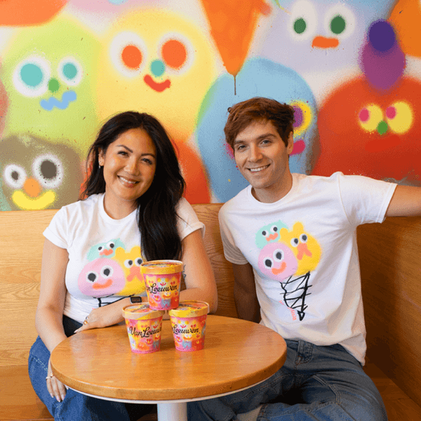 VL x Jon Burgerman Adult T-Shirt Image 2. 